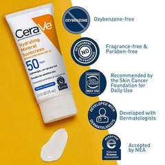 CeraVe 4 in 1 Complete Skincare Kit – Night Cream, Sunblock, Cleanser & Hydrating Serum for Radiant, Healthy, Smooth & Moisturized Skin
