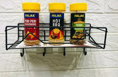 Stylish Trio Organizer Shelf with Multipurpose – Premium Space-Saving Rack for Home, Kitchen & Office WITH BOX