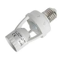 Infrared Motion Sensor Lamp Holder – 360° Smart Light Socket with Automatic On/Off Detection